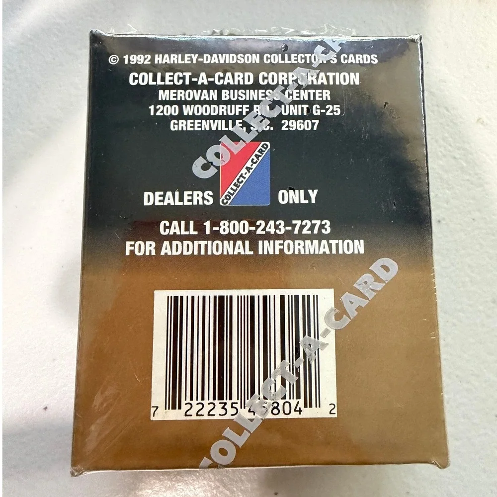 1992 Harley Davidson Series 2 Collector Cards Factory Set 100 Premium Sealed